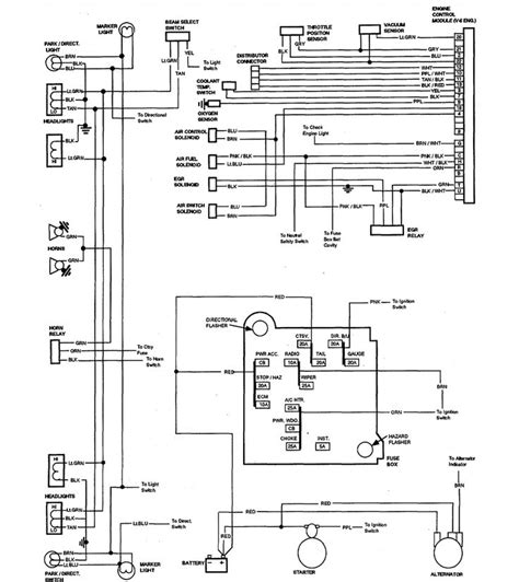 1984 chevy silverado ac wiring diagram 